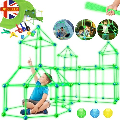 Glow the dark fort building - in,