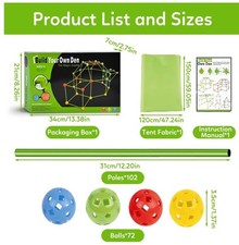 Build Your Own Den Set Kit