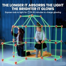 264PCS DIY Fort Building Kit