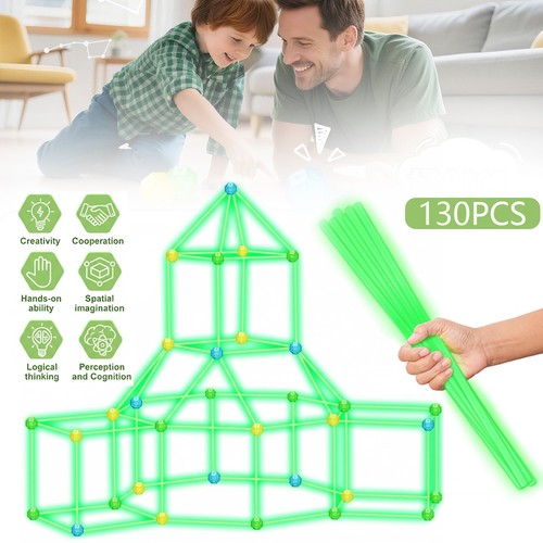 Glow the dark den building - the,