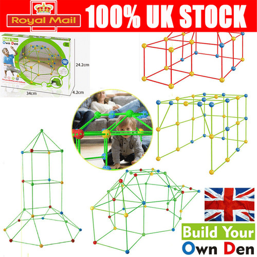 175pcs diy fort building build - 175pcs,