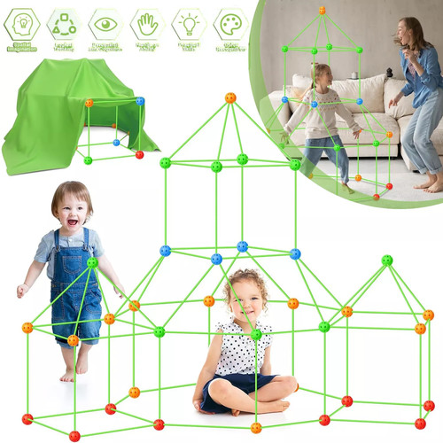 175pcs play construction fort - play,