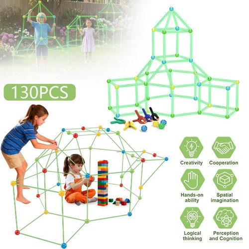 Glow the dark den - the, building