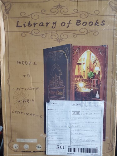 New diy library books - of, 3d