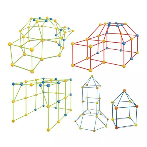 Den building kit - kit, 264pcs