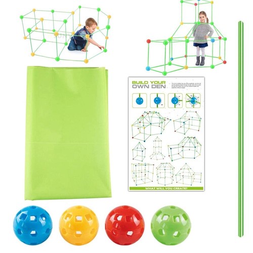 175pcs diy fort building build - 175pcs,