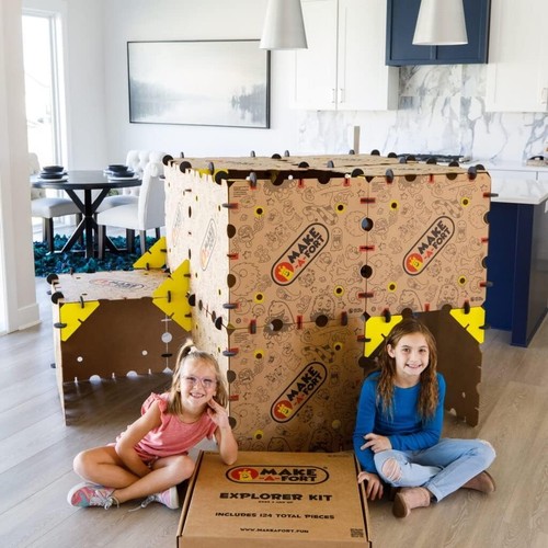 Make fort explorer kit play - make-a-fort,