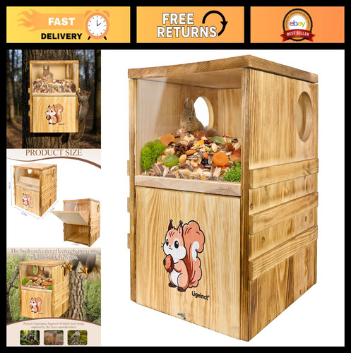 Large outdoor 1 squirrel - 2-in-1,